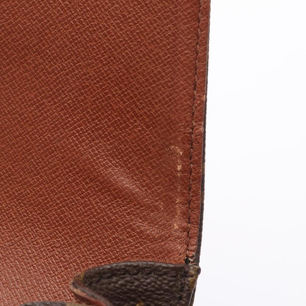 Louis Vuitton Cartouchiere Shoulder Bag Canvas Leather Monogram Brown - Picture 10 of 12